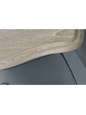 Console baroque grise 80 cm galbée