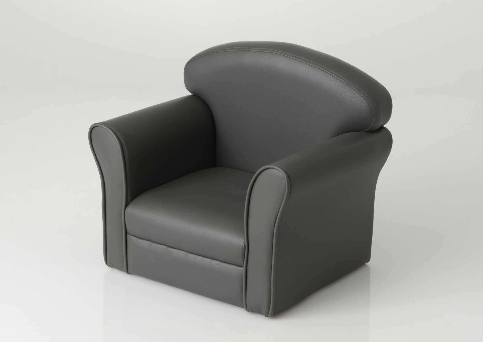 Fauteuil Club Enfant Gris Amadeus