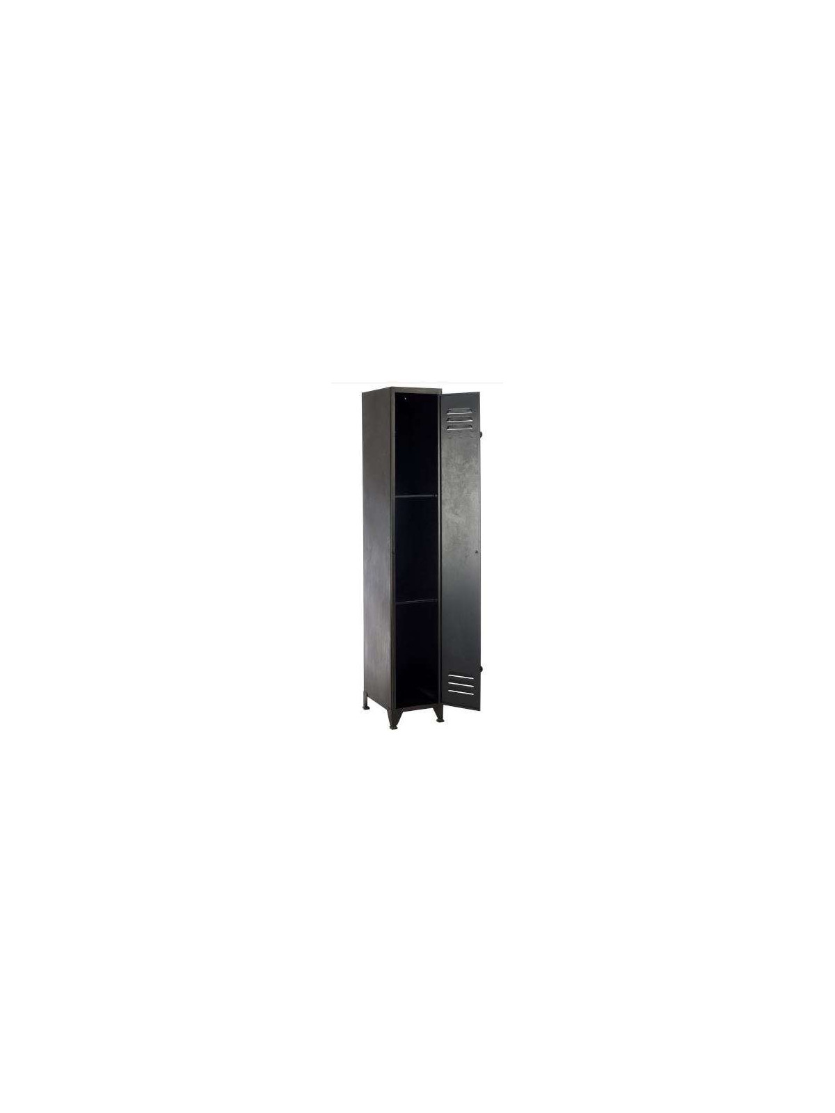 Armoire vestiaire métal grise Jolipa