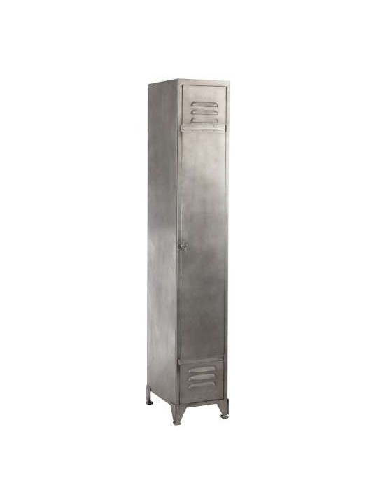 Armoire vestiaire métal gris Jolipa