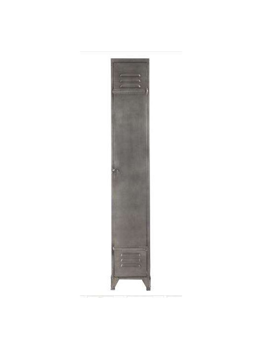 Armoire vestiaire métal gris Jolipa