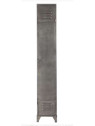 Armoire vestiaire métal gris Jolipa