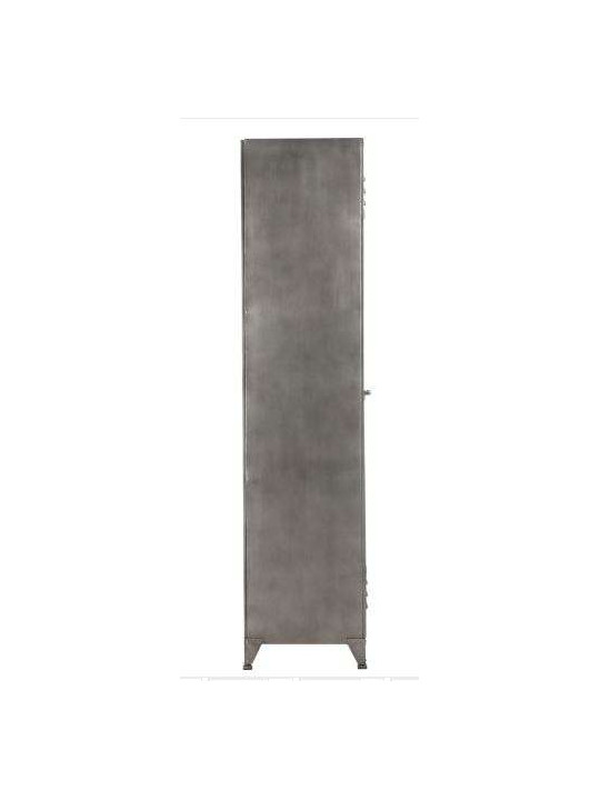 Armoire vestiaire métal gris Jolipa