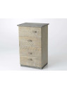 Chiffonnier sculpté avec 4 tiroirs