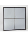 Miroir quadrillé carré chic Victor