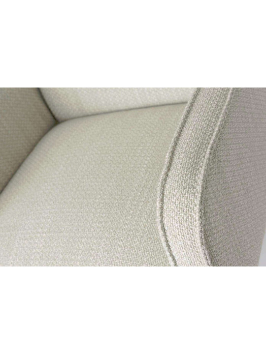 Fauteuil beige chiné scandinave Nuage