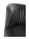 Fauteuil bas vintage noir