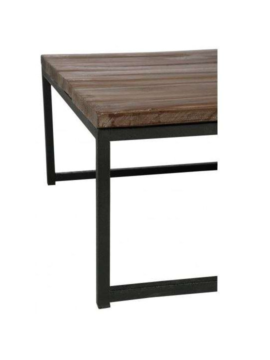 Table de salon gigogne métal bois Jolipa