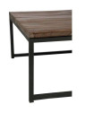 Table de salon gigogne métal bois Jolipa