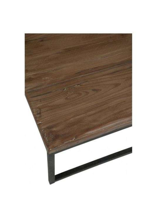 Table de salon gigogne métal bois Jolipa