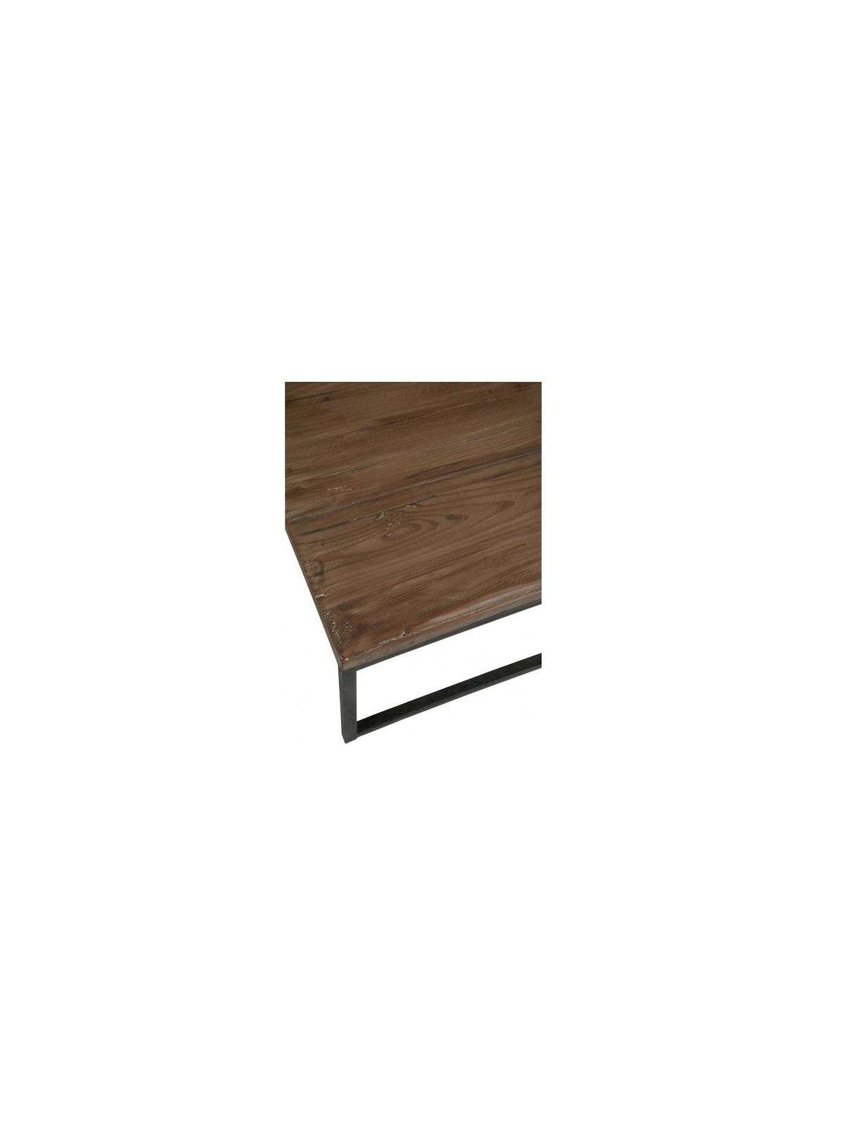 Table de salon gigogne métal bois Jolipa