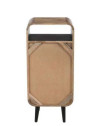 Chiffonnier arrondi 4 tiroirs bois naturel Jolipa Chiffonnier arrondi 4 tiroirs bois naturel Jolipa