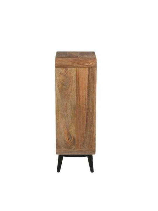 Chiffonnier arrondi 4 tiroirs bois naturel Jolipa Chiffonnier arrondi 4 tiroirs bois naturel Jolipa