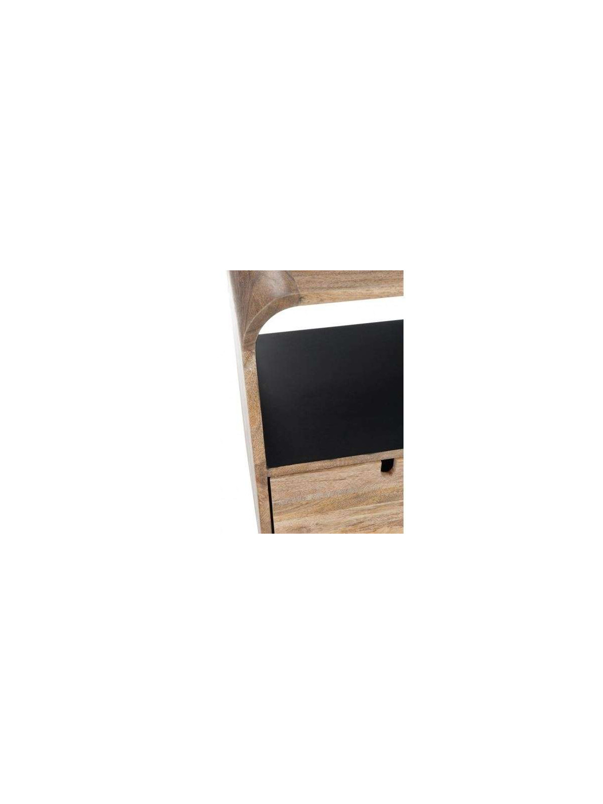 Console bois de manguier rétro