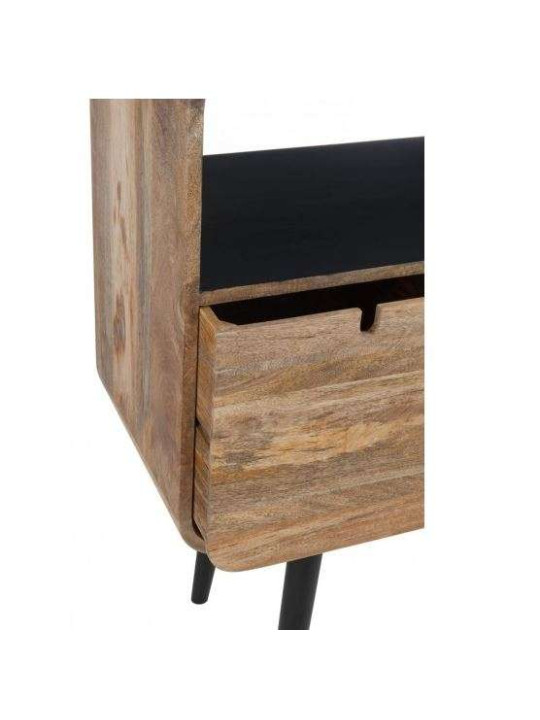 Console bois de manguier rétro Console bois de manguier rétro