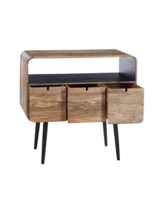 Console bois de manguier rétro Console bois de manguier rétro