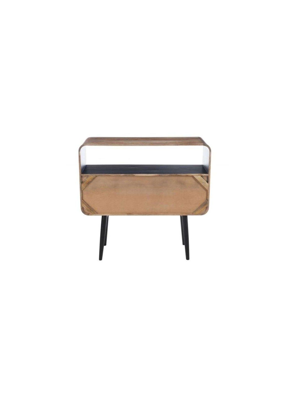 Console bois de manguier rétro