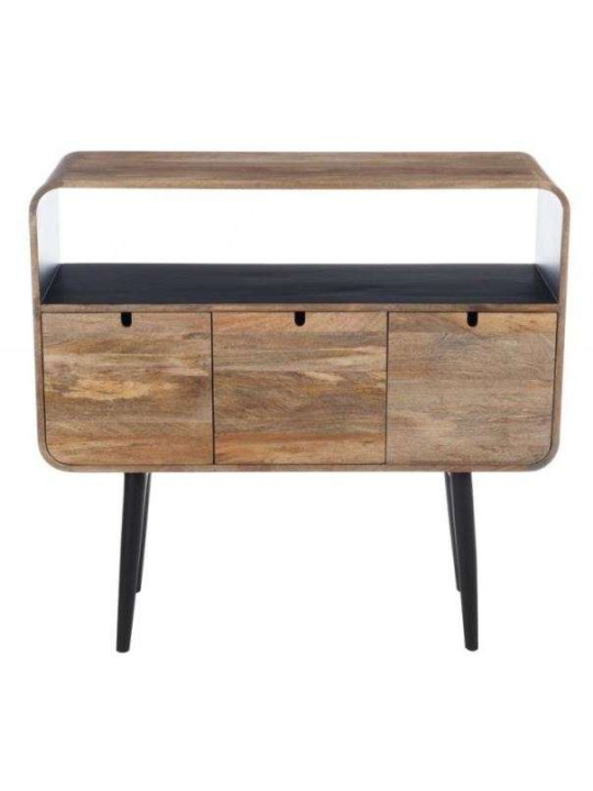 Console bois de manguier rétro Console bois de manguier rétro