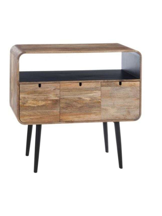 Console bois de manguier rétro Console bois de manguier rétro