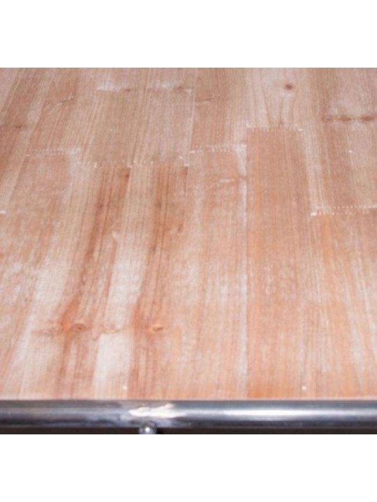 Grande table à manger industrielle 240 cm