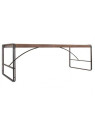 Grande table à manger industrielle 240 cm