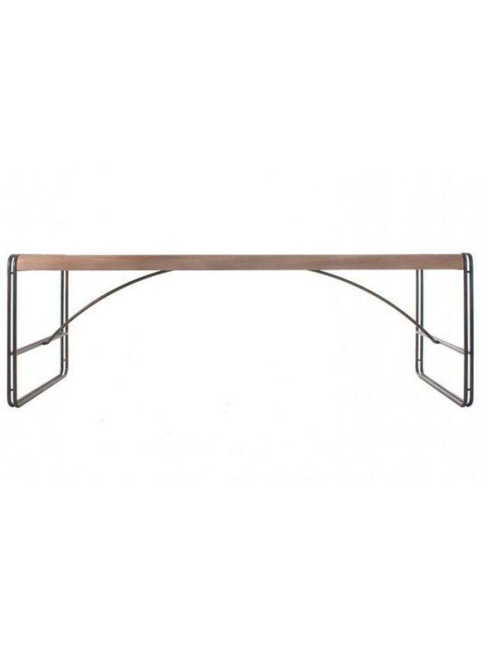 Grande table à manger industrielle 240 cm