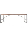 Grande table à manger industrielle 240 cm