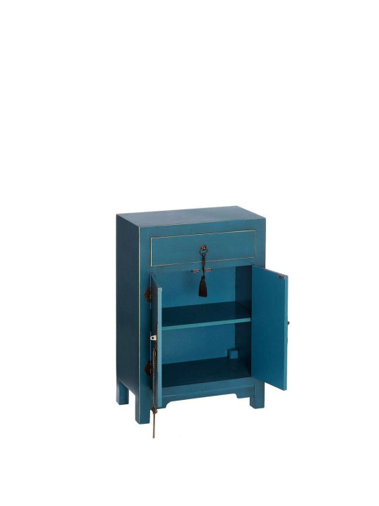 Petit buffet bas chinois bleu
