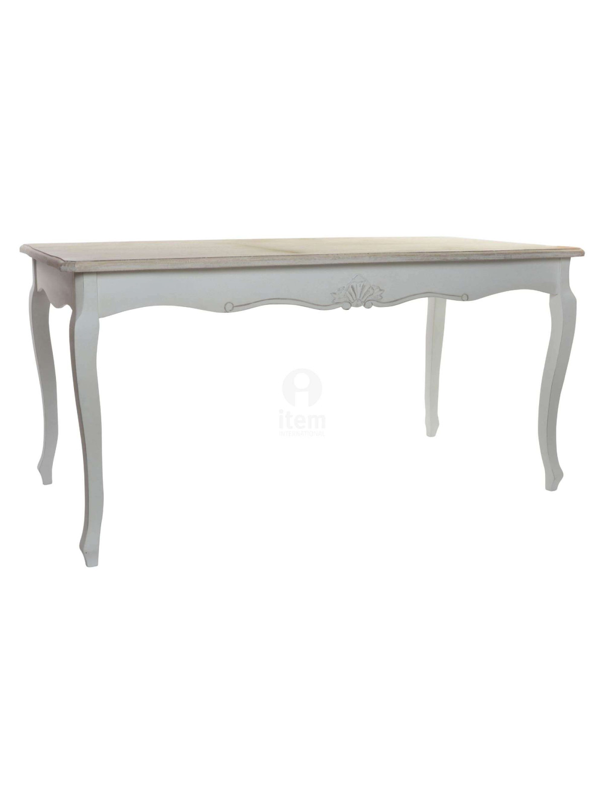 Table 160 cm galbée Lilas 