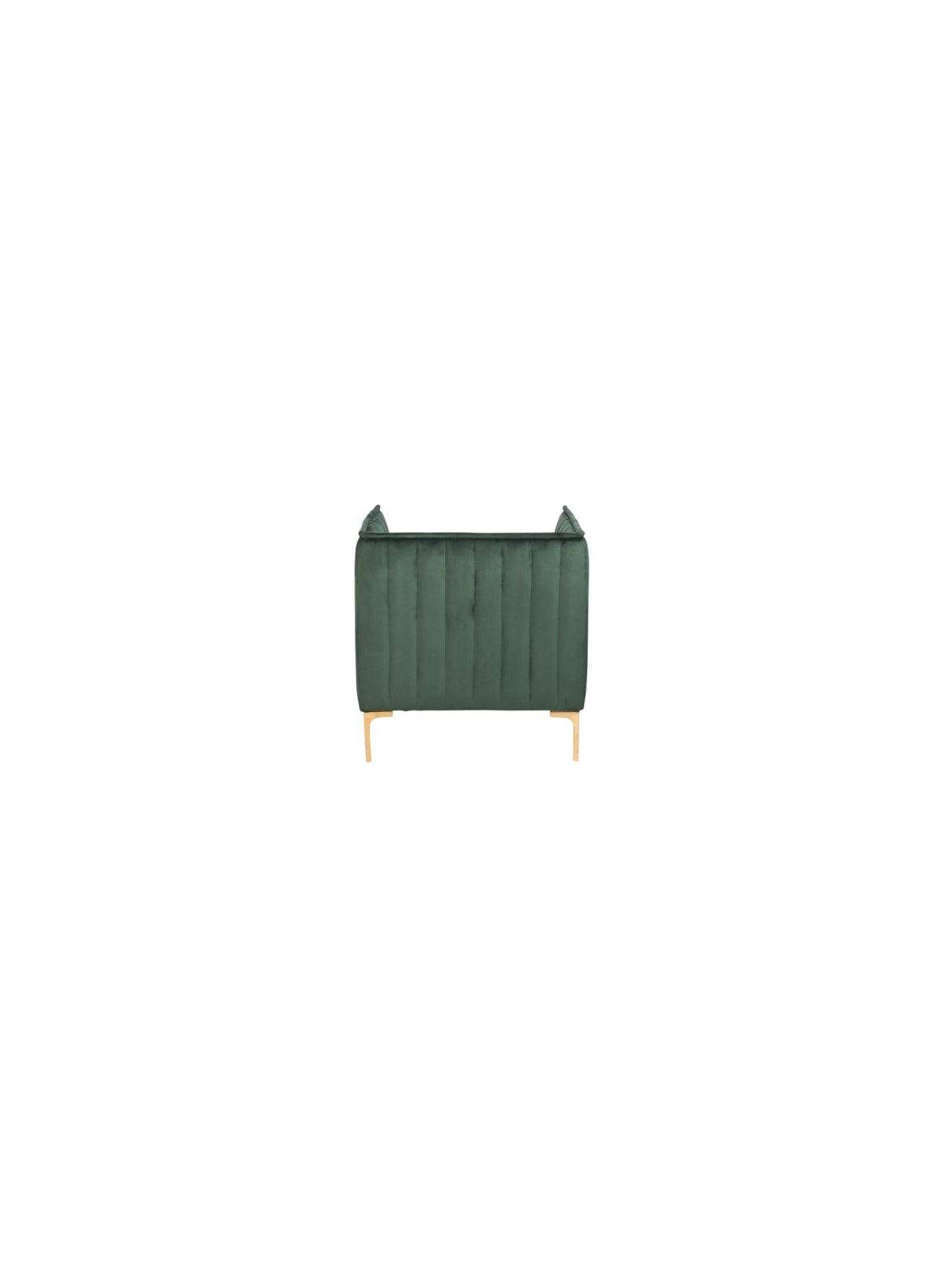 Fauteuil chic vert canard Jolipa