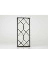 Miroir quadrillé noir décoratif