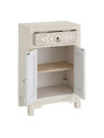 Petit buffet blanc sculpté Emmy Petit buffet blanc sculpté Emmy