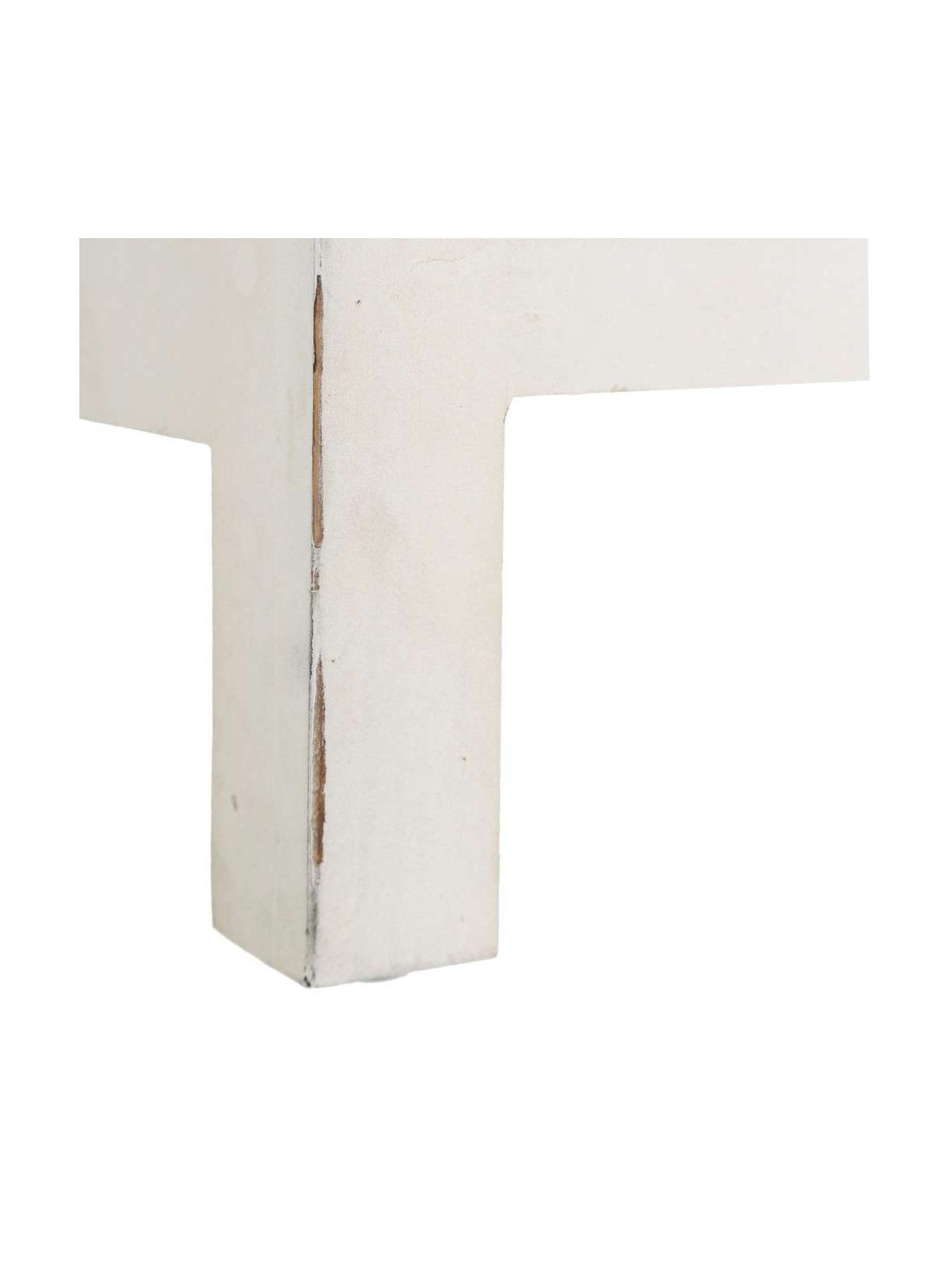 Meuble bas blanc sculpté Emmy