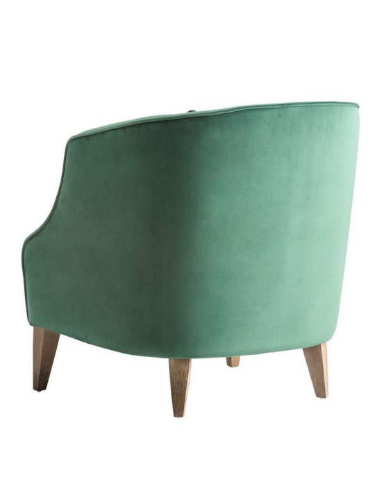 Fauteuil vert moderne Gossel
