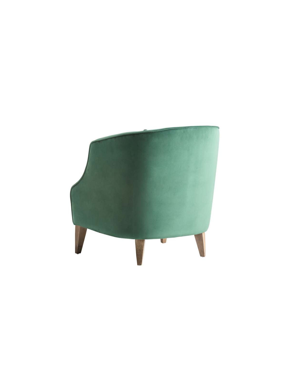 Fauteuil vert moderne Gossel