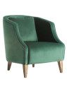 Fauteuil vert moderne Gossel