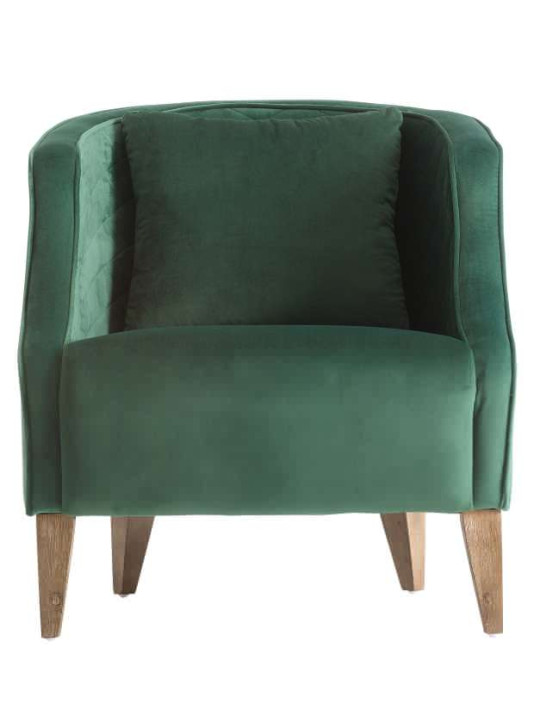 Fauteuil vert moderne Gossel