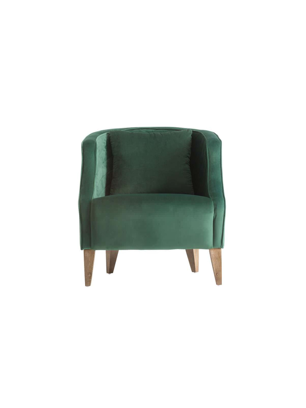 Fauteuil vert moderne Gossel