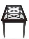 Table campagne bois noir Jolipa