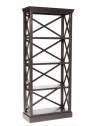 Etagère bois noir croix Etagère bois noir croix