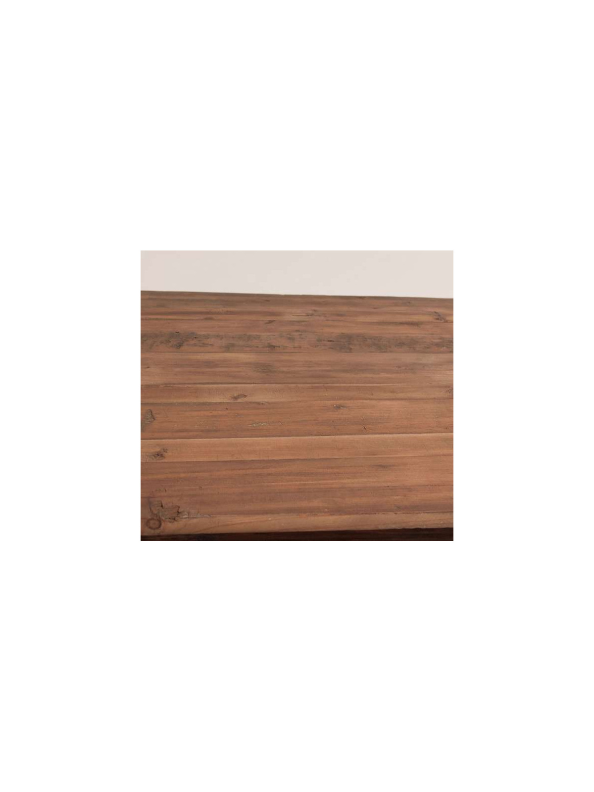 Table basse industrielle chariot grillagé