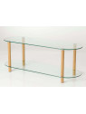 Meuble télé en verre design