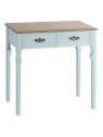 Console droite bleue romantique Cécile