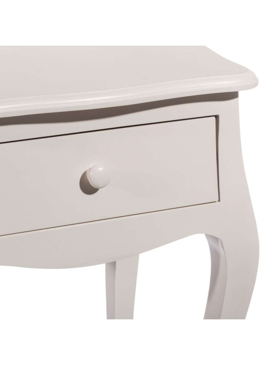 Chevet blanc taupe clair Isabelle Chevet blanc taupe clair Isabelle