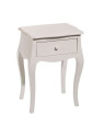 Chevet blanc taupe clair Isabelle Chevet blanc taupe clair Isabelle