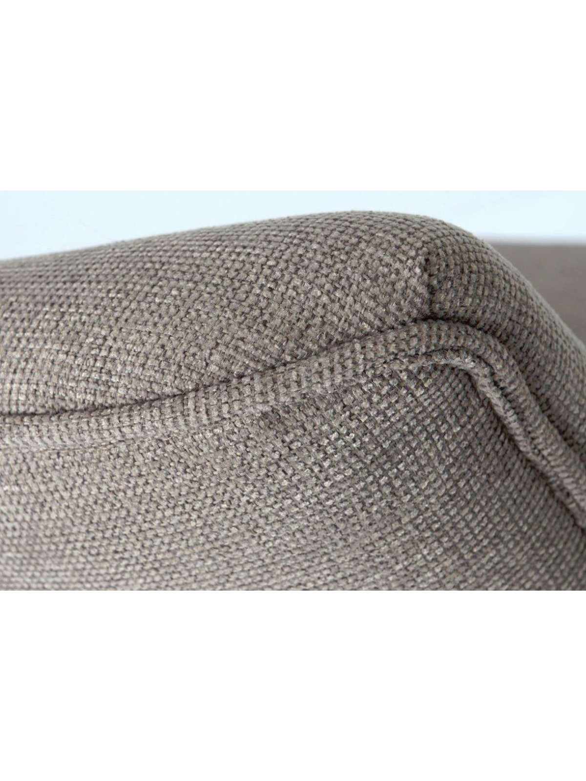 Fauteuil bas taupe chiné