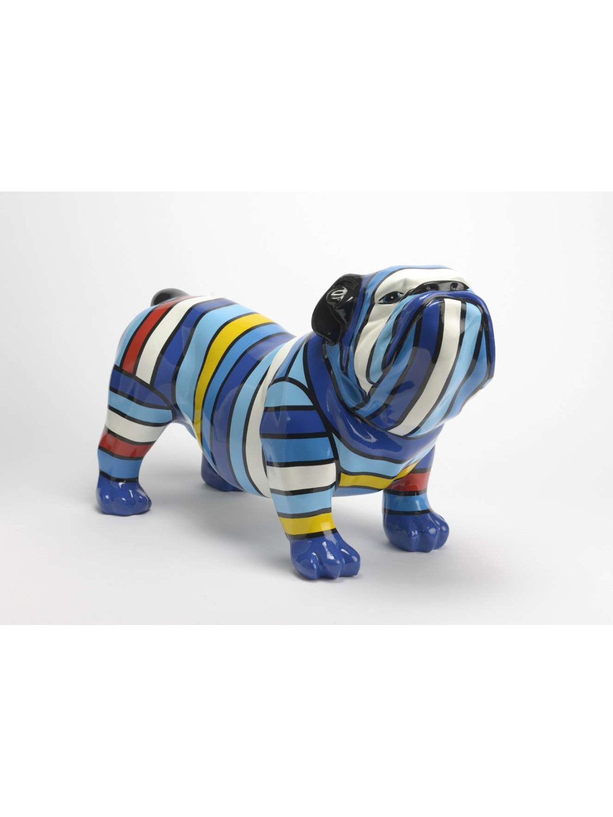 Buldog anglais design coloré