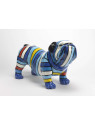 Buldog anglais design coloré