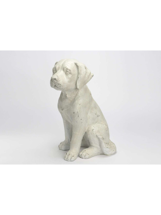 Labrador résine blanc cassé