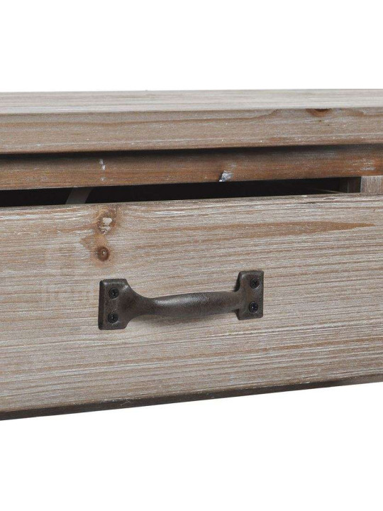 Console de drapier bois cérusé 160 cm